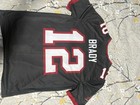 Nike Tampa Bay Buccaneers Tom Brady  12 Men s M Dark Grey Nfl Football Jersey
