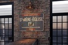 Vintage Style St Mere Eglise Ww2 Bastogne Band Of Brothers 101st Airborne Sign