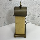 Vintage Swiza Tempus Fugit Brass Carriage Clock With Alarm   Swiss Made 1976