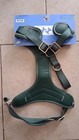 New Hooray House Soft vest Large Dog Harness  green Mesh Adjustable Unisex 