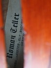 1961 Roman Teller Model 215 4 4 Violin Germany  case Has Old Repairs Sold As Is