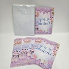 20  Birthday Invitation Cards With White Envelopes  Size 4 X 6 Birthday  7 Pink