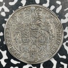 1559 Germany Saxony 1 Thaler Lot jm2019 Large Silver  Dav-9795
