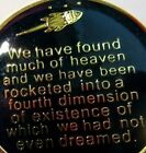 Black Gold Moon Alcoholics Anonymous Aa 8 Year Medallion White Token Coin Chip