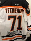 Danbury Hat Tricks Fphl Game Worn Used Hockey Jersey 71
