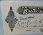 1907 Bank Of Austin  Nevada Ormsby Co Bank Manhattan Nevada  Bank Check