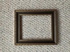 Vtg 1990s-00s    Gold  Bronze black Composite Wood Picture Frame   Holds 8 x10 