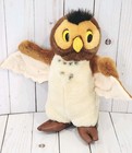 Vintage Disney Winnie The Pooh Owl Friend Plush 11  Stuffed Animal 