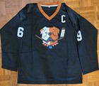 Sudbury Blueberry Bulldogs Shoresy Jersey   69  Size- Xl  New W o Tags  Black