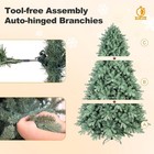 4-9 Ft Blue Spruce Christmas Tree Pe pvc Artificial Xmas Tree For Home Decore