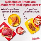 4 Pack Hartz Delectables Gravy Lickable Wet Cat Treats Variety Pack  12 Count