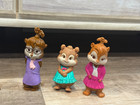 Vintage Alvin And The Chipmunks Talking  Happy Meal Toys Set 6 2010
