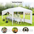 2pcs 10 x30  Party Tent Wedding Patio Gazebo Outdoor Canopy Shade W 8 Side Walls