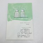 Vtg Hallmark Anniversary Card    great Together   Two Of A Kind    Salt Pepper P1
