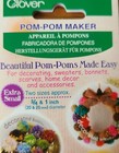 New Clover Pom-pom Maker Set Makes Sizes 3 4  20mm And 1  25mm With Instructions