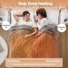 Beautyrest Heated Electric Blanket   King   90  X 100    Grey