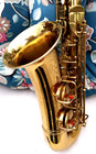 Vint   53 Pan American Gold Alto Sax W nice Vint  Case   Yas-l1 Mpc - Very Nice