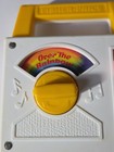 Vintage 1981 Fisher Price Over The Rainbow Radio Music Box Toy Windup  works 