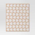 Reversible Knit Geo Throw Blanket Neutral ivory - Threshold  Midweight Jacquard