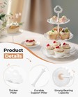Dessert Cupcake Stand  10pcs Dessert Table Display Set  3 Tiered Cup Cake Hol   