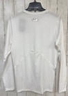Under Armour Mens Heatgear Armour Compression Long Sleeve Shirt Xl White