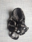 Truly Me 111 84 Wig E Black Wavy Hair American Girl Doll Ooak Custom Replacement
