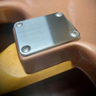 Van Dyke-harms Extra Thick Stainless Steel Neck Plate With Screws  Fits Fender-s