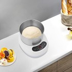 5l Electric Dough Mixer Stainless Steel Tabletop Dough Maker Mix Machine 4 5qt