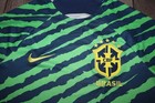 Nike Brazil Brasil Cbf 2022 23 Men   s Pre-match Soccer Top Dm9544-490 Men s Small