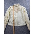 Jessica s Gunnies Gunne Sax Womens Vintage Lace Victorian Blouse Prairie Cream 5