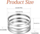 2pcs Jump Ring Opener Tool  Stainless Steel Rings Opening Closing Silver 