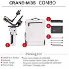 Zhiyun Crane M3s Combo 3-axis Gimbal Stabilizer For Mirrorless Camera Action Cam