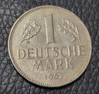 1962 Federal Republic Of Germany 1 Deutsche Mark Coin