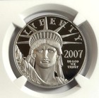 2007-w  100 Proof American Platinum Eagle 1 Oz Pf70 Ultra-cameo Ngc Jeppson Sig