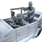 World War 2 Rolling Kubelwagen 1 32 Military Toy Soldier 3d Printed Vehicle Set