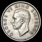 New Zealand   1947   Shilling   Xf   World Coin       G- 215     