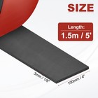 4  X 1 8  X 5  Neoprene Rubber Strips Self Adhesive Solid Rubber Sheet