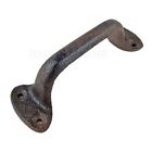 6 Cast Iron Door Handles Rustic Antique Style Barn Gate Shed Door Cabinet Pull