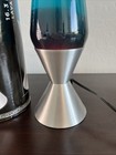 Lava Lamp The Original Xl 52 Ounce 16 3 In Silver Base Lava  Red Liquid  Blue
