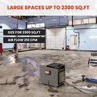 Abestorm 180 Ppd Commercial Dehumidifier With Pump 2300 Sq ft For Crawl Space