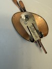 Vintage Signed Matisse Renoir Enamel Copper Artist Palette Clip On Earrings
