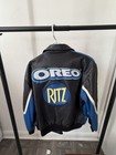 Jeff Hamilton Nascar Dale Earnhardt Oreo Ritz Racing Jacket Men   s S Black blue