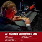 Bucktool 22 Inch Variable Speed Scroll Saw  1 3a Scroll Saw For Woodworking
