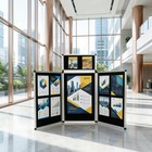 3 1 Panel Trade Show Presentation Board Double Sided Tabletop Display Board