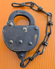 Vintage 1961 Wabash Padlock   No Key
