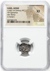 Ngc Xf Celtic Gaul Aedui Ancient France 50 Bc  Celts Quinarius Silver Horse Coin