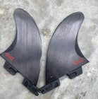 Fcs 2 Fins H4 Fins Large Surf  Quad Rear Set Swiss Made  Fcs Ii Surfboard Fins