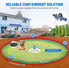 Tqt Gps Wireless Dog Fence  3 Warning Modes  Radius 25-999 Yards