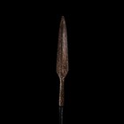 Iron Celtic Lance Tip  Iron Age  3rd-1st Century Bc  38 Cm