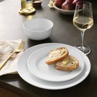 12pc New Poreclain Round Rim Dinnerware Set - Threshold